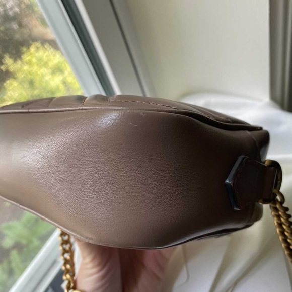 ❗️SOLD❗️Gucci mini marmont bag- dusty pink - Picture 4 of 10